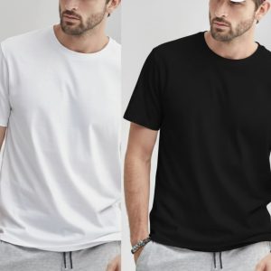 Solid t-shirt 4 pcs combo